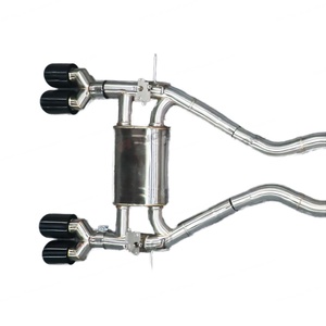 High Performance Cat Back Exhaust Pipes System with Exhaust Muffler & Tips for BMW M3/M4 F80/F82 S55B30 3.0T - Product Image 3