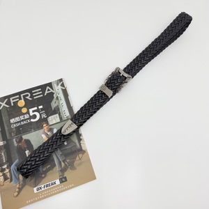ERD malinconico ricco di seconda generazione <span class=keywords><strong>Punk</strong></span> <span class=keywords><strong>Rock</strong></span> fatto a mano tessuto in pelle di alta qualità cintura stretta stile per gli uomini donne in Stock - Product Image 3
