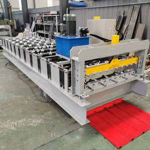 Máquina de fazer telhas de piso totalmente automática com chapa de ferro/máquina de fazer telhas de cerâmica/máquina de fabricação de telhas - Product Image 4