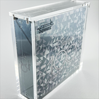 Mingshi acrylique Weiss Schwarz Booster boîte acrylique affichage protecteur étui Disney 100 Pixar Avatar boîte magnétique