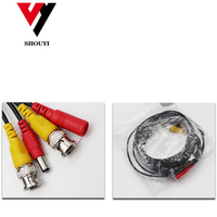 Cable BNC DC para cámara, cable conectado, alimentación de vídeo integrada, 3,3mm de diámetro, 5M