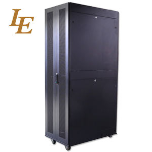 Armoire réseau SC de qualité supérieure 19'' 42U 600*1000mm sur pied, avec porte perforée en forme d'arc, certifiée CE RoHS, IP20 - Product Image 6