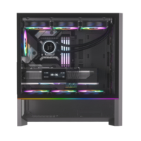 Mid Tower Suporta ATX/E-ATX/Mini-ITX carte mère boîtier de jeu usine bas prix en gros étui pour PC