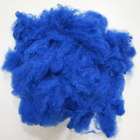 Fibre de polyester vierge à faible point de fusion ignifuge solide de haute performance 3D/6D/9D 51 mm pour matériau de rembourrage et filature