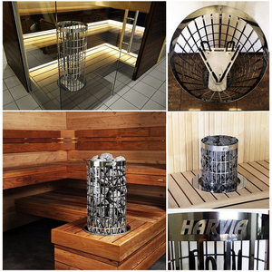 Chauffe-sauna en acier inoxydable pour usage domestique et commercial, poêle électrique pour sauna sec 3KW-9KW avec contrôleur interne et externe - Product Image 5