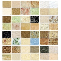 Panneau mural en PVC moderne 3D effet marbre brillant UV 4x10 pieds Léger pour la décoration de la cuisine/de la salle de bain/de l'entrepôt Installation facile