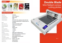 YINGHE YH-4030C Traceur de découpe à plat A3 DTF avec caméra 220V Imprimante de films vinyles 420x300mm 800mm/s Cache 1G