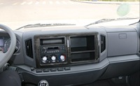 FAW JK6 6X4 Chassis Truk Kargo LHD E5 Diesel Truk Lorry Atap Datar dengan Harga Terendah