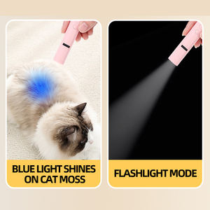 Venta al por mayor carga USB detectar felino tiña gato láser juguete - Product Image 3