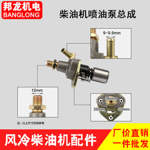 Conjunto de Bomba de Inyección de Combustible para Motor Diésel Refrigerado por Aire para Mini Cultivadores 170/173F186FA/188F, Piezas de Bomba de Combustible - Product Image 3