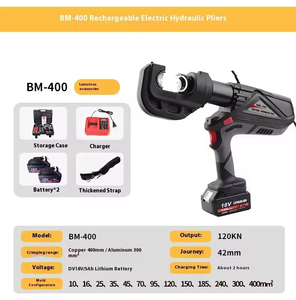 Hot bán không dây thủy lực uốn tóc bồng công cụ Bm-400 điện pin Powered Cáp thủy lực uốn tóc bồng công cụ - Product Image 5