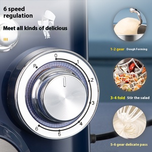 <span class=keywords><strong>Robot</strong></span> Pâtissier 1000 W Batteur sur Socle Électrique pour Pâte à Tortilla en Alliage et Plastique - Product Image 3