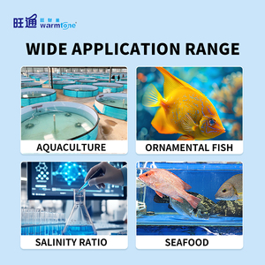 Hydromètre en plastique pour aquaculture, test de densité de l'eau de mer, mesure de la salinité pour aquarium et bassin extérieur, sacs écologiques - Product Image 6