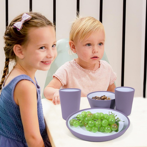 Custom Logo <b>Baby</b> Gift <b>Sets</b> New Product Idea 2024 Wholesale Tableware BPA Free <b>Silicone</b> <b>Baby</b> <b>Feeding</b> <b>Set</b> - Product Image 5