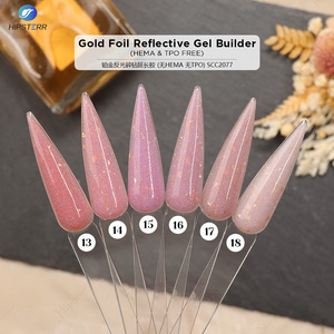 Gel Constructor de Uñas Reflectante 50/100/1000g, Sin HEMA, Extensiones de Uñas Brillantes, Gel Autonivelante con Purpurina, Marca Privada - Product Image 2