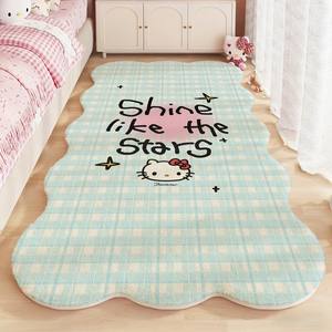 Alfombra Infantil Hello Kitty con Diseño Novedoso, Resistente a las Manchas, con Dibujos Animados de Animales, para Decoración de Habitaciones Infantiles - Product Image 3