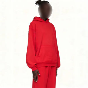 Sudadera con Capucha Unisex Extra Grande de Algodón Grueso, Estilo Urbano, Estilo Americano con Estampado de Logotipo para Hombre, Otoño Invierno - Product Image 4