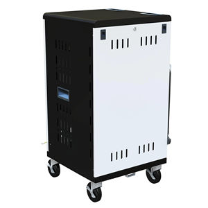 30 портов USB зарядная тележка; Зарядная станция для ноутбука; Стальной зарядный шкаф для тележки - Product Image 4