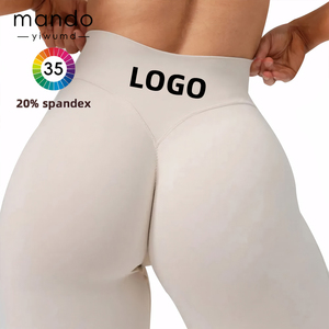 <span class=keywords><strong>Abbigliamento</strong></span> da Palestra di Alta Qualità per Donne, Pantaloni TikTok a Vita Alta, Leggings da Yoga, Fornitura ODM, <span class=keywords><strong>Abbigliamento</strong></span> <span class=keywords><strong>Fitness</strong></span> con Tasche - Product Image 1