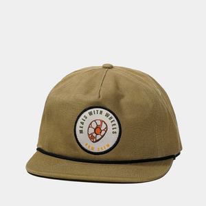 Gorra de 5 Paneles con Visera Plana, Cierre a Presión, Logotipo Personalizado OEM, Práctica y Moderna, con Parche de Algodón Tejido y Cuerda - Product Image 1