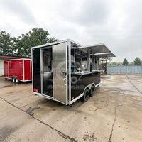 Remorque de vente mobile moderne avec ventilateur d'extraction pour la restauration mobile – Meilleur prix