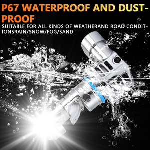 Ampoule de phare LED Plug-and-Play Y9MT avec mini-lentille, phare de voiture Canbus double faisceau H4 40W 6000K, éclairage universel pour voitures - Product Image 6