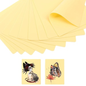 Piel Sintética Desechable para Práctica de Tatuajes, Color Amarillo, 20x30x0.12cm, para Principiantes en Arte Corporal - Product Image 3