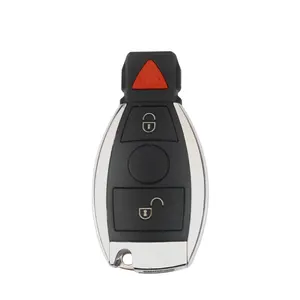 2+1 3 Button Remote Control Car Key Shell Case Fob For BENZ Mercedes 2000+ NEC & BGA Smart Auto Key