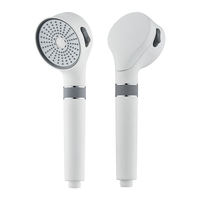 Pommeau de douche multifonctionnel pour soins de santé avec fonction de massage, filtre en coton PP, matériau en plastique ABS