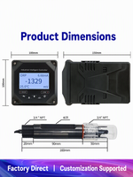 Sonde de qualité de l'eau CIPPUS, capteur ORP, électrode industrielle, contrôleur, analyse et surveillance en ligne, détecteur ORP, RS485 4 20MA