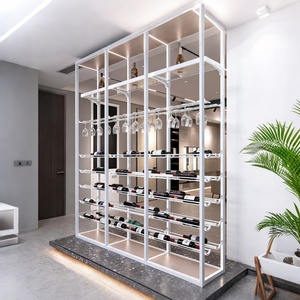 Exhibidor de Vino LED de Grado Comercial ZYTH, Mueble Metálico Independiente para Vino, para Restaurantes y Hoteles de Alta Gama - Product Image 1