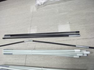 Poteau en fibre de verre pultrudée haute résistance pour tente de camping et auvent, tige en PRV légère avec options de découpe personnalisée et de coloration - Product Image 6