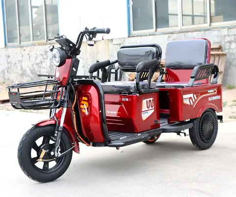 1000W Drie Wheeler Cargo Trike E Auto Batterij E Riksja Driewieler 3 Wiel Elektrische Scooter Tricicle Voor Volwassen