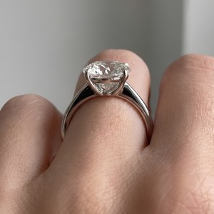 Luxury Fancy Color Diamond Floral Ring For Women Elegant Flower Design Statement Jewelry With Sparkling <b>Stones</b> For Wedding - Product Image 6