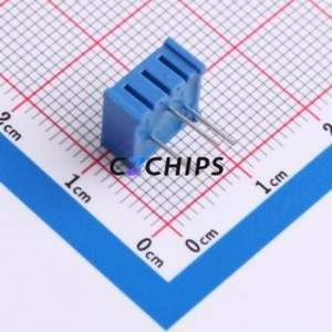 Resistencia Ajustable/Potenciómetro 3386P-1-503LF, Componente de Orificio Pasante (THT)-3P, 9.5x9.5mm, Resistencia de 50kOhm, 10%, 500mW, 250ppm ℃ - Product Image 2