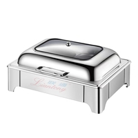 Buitenwarmers buffet roestvrij staal chafing dishes voor catering luxe chafing dishes voor restaurant hotel kantine