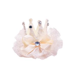 Vente en gros de pinces à cheveux scintillantes pour enfants, style coréen, dessin animé, couronne de princesse, accessoires de fête pour enfants - Product Image 4