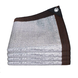 Светоотражающая прямоугольная Солнцезащитная сетка из алюминиевой фольги с тканой техникой - Product Image 2
