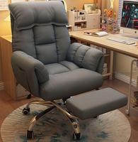 Chaise de jeu au design moderne, dossier ergonomique, chaise de bureau en tissu technologique, chaise de jeu pivotante, chaise de jeu inclinable