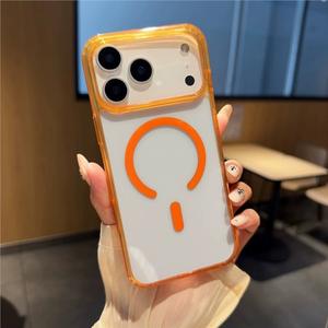 Funda para iPhone 17 Pro Max, Ice Shield Groove, transparente, magnética, de cobertura total y anticaídas - Product Image 3