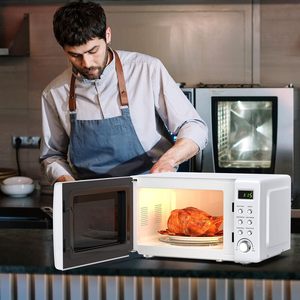 Horno Microondas Eléctrico Digital de 20L con Pantalla de Vidrio, Automático, para el Hogar, Disponible en Stock - Product Image 4