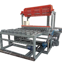 Machine automatique de fabrication de grillages à nœuds fixes pour clôtures d'animaux, machine pour pâturages, machine à grillage pour bétail