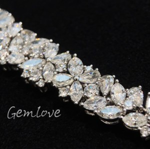 Collar de oro de 18 quilates con diamantes de corte Marquesa cultivado en laboratorio certificado por IGI, a la moda y a la moda para mujeres, adecuado para el uso diario - Product Image 3