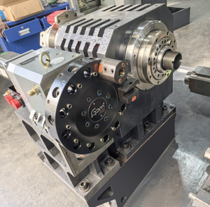 Centro de Torneado CNC de Cama Inclinada, Torno CNC con Doble Husillo y Torretas de Herramientas de Doble Accionamiento con Ejes Y Ortogonales - Product Image 4