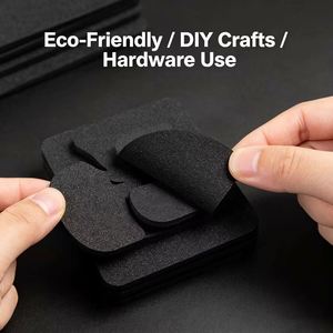 Non Toxic Eco Friendly Black EVA <b>Foam</b> Pad, Flexible <b>Craft</b> Spacer for Handmade DIY <b>Crafts</b> and Hardware Parts Assembly - Product Image 4