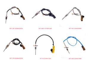 Capteur de température des gaz d'échappement SOOK EGR, capteur EGT, OEM NO 4433625 9807562780, modèle SKT-1132, neuf, garantie 12 mois pour voiture - Product Image 5