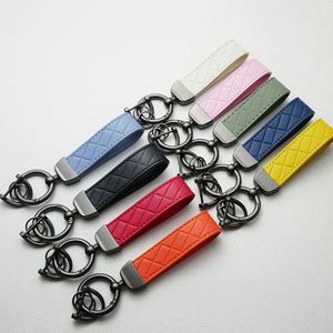 Wholesale Custom Car <b>Keychain</b> <b>Personalized</b> Fashional Car Accessories in Leather Metal PU PU Leather Materials - Product Image 2