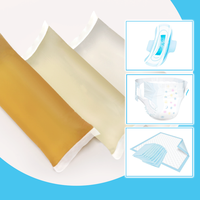 Élimination Hygiène Utilisation Adhésif Fabrication SIS Base en caoutchouc thermofusible Colle pour serviettes hygiéniques-Sûr pour la peau, Repositionnable