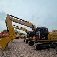 Excavadora usada Cat 320GC de gran potencia de excavación, pocas horas de uso, ideal para excavación de cimientos, nivelación de sitios y proyectos municipales.