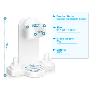 <span class=keywords><strong>IO</strong></span> Ecológico Montado en la pared Soporte para <span class=keywords><strong>cepillo</strong></span> <span class=keywords><strong>de</strong></span> <span class=keywords><strong>dientes</strong></span> eléctrico ABS PC Material Estante <span class=keywords><strong>de</strong></span> almacenamiento Uso en el baño <span class=keywords><strong>Cepillo</strong></span> <span class=keywords><strong>de</strong></span> <span class=keywords><strong>dientes</strong></span> conveniente - Product Image 6